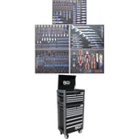 BGS Technic BGS 4088 Dílenský montážní vozík Profi Standard MAXI. 12 zásuvek s vybavením 2
