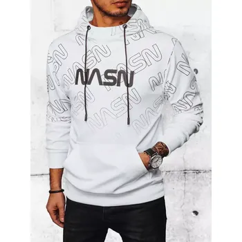 Pánská mikina Pánská mikina s kapucí Barva Bílý DSTREET DStreet šedá 2184332