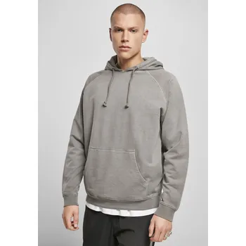 Pánská mikina Přebarvený Hoody asfalt Urban Classics šedá 1753672