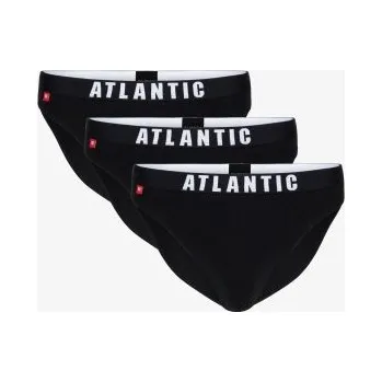 Slipy 3PACK slipy Atlantic 3BMP-094 Černá 2XL