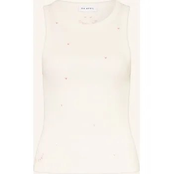 Oh April Dámský Top Dany, režná / světle růžová, 34