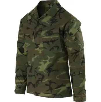 Pánská košile Taktická košile Raid Shirt, PolyCotton Stretch Ripstop, Helikon, ERDL, XL