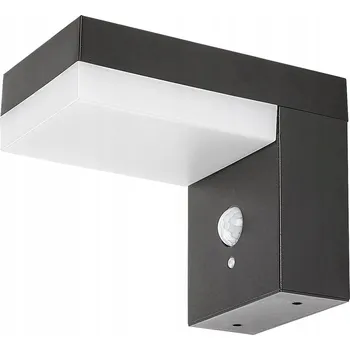 Venkovní osvětlení Venkovní nástěnné svítidlo Rabalux bílé, černé, integrovaný LED zdroj 6 W