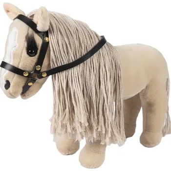 plyšák Cuddle Pony s uzdečkou HKM Béžová