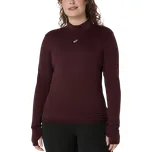 Triko s dlouhým rukávem ASICS ROAD WINTER SEAMLESS LS TOP 2012d277-600 Velikost L