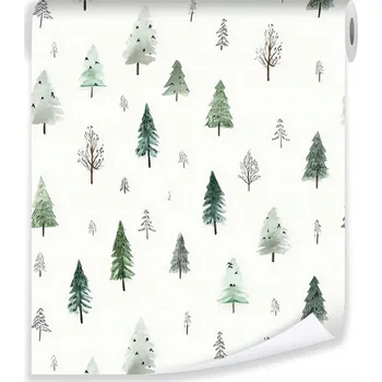 Fototapeta FOTOTAPETA PRO DĚTI STROMY LES NA VLIESU NA ZEĎ DO DĚTSKÉHO POKOJE