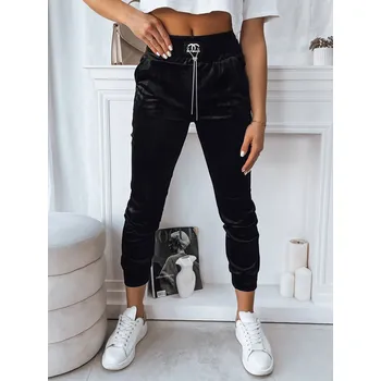 Dámské kalhoty Dámské kalhoty teplákové AVENUE Barva černá DSTREET DStreet černá 2563475