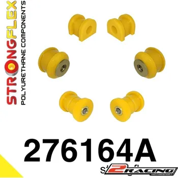 Silentblok nápravy Přední sada tvrdých silentbloků Sport 276164A (Přední sada tvrdých polyuretanové tvrdé tuningové lůžko silentbloků Sport)