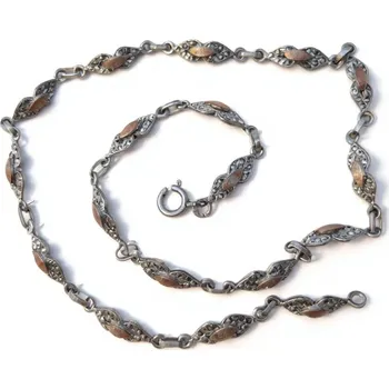 Náhrdelník ŠPERKY-NM, Stříbrný náhrdelník portugalské stříbro 423 Délka náhrdelníku: 45 cm