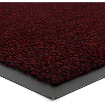Rohožka Červená vnitřní vstupní čistící rohož Mars - 90 x 150 cm