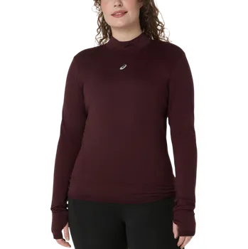 Dámské tričko Triko s dlouhým rukávem ASICS ROAD WINTER SEAMLESS LS TOP 2012d277-600 Velikost XS