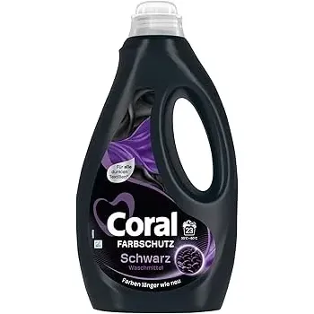 Prací gel Coral Farbschutz Schwarz 1,15L