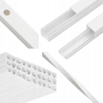 kabelová chránička KABELOVÁ LIŠTA S VÍKEM 10x10MM 30M PVC