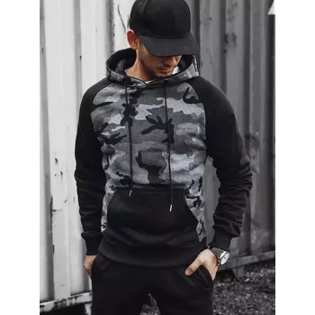 Pánská mikina Pánská mikina DStreet DStreet černá | šedá 2053590