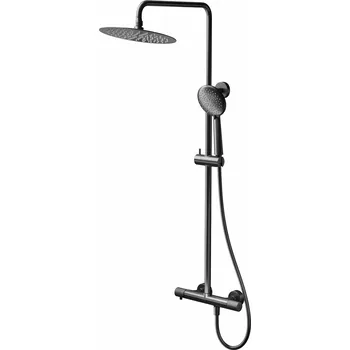 Sprchový set CERSANIT 3D Sprchová souprava Cersanit Zen s termo baterií černá, S951-784 S951-784