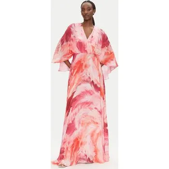 Dámské šaty ACCESS FASHION Večerní šaty 53-3410-0025 Růžová Regular Fit XL