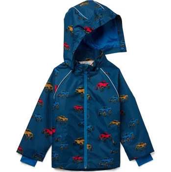 704430 - Tchibo - Dětská termobunda do deště - pro kluky - vel. 98/104 - barva: modrá