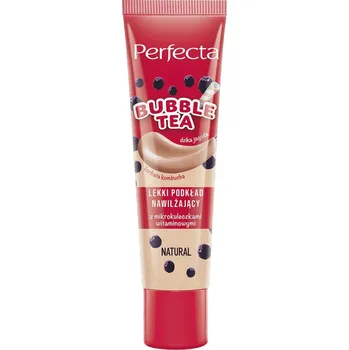 Přípravek na tvář Perfecta Bubble Tea Foundation Bubble Tea Light Hydratační podkladová báze Natural 30ml