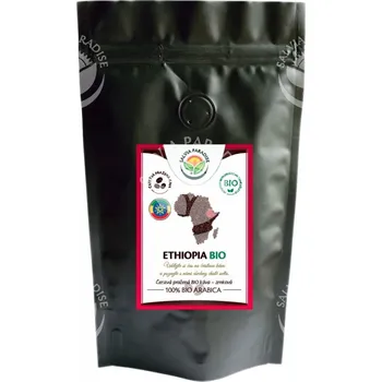 Káva Káva Ethiopia BIO, 100% arabica Hmotnost: 100 g