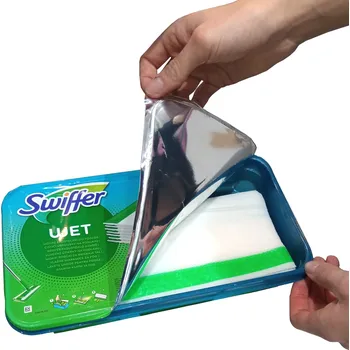 Utěrka Swiffer Wet Vlhčené ubrousky na podlahy Citrus Fresh 20 kusů