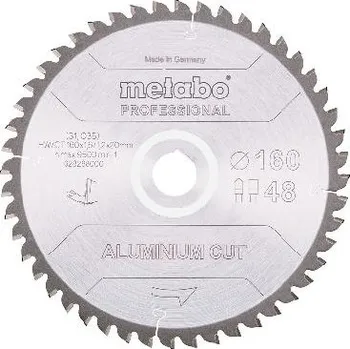 Pilový kotouč Metabo - Pilový kotouč do hliníku, 160x20 mm, 48 zubů 628288000