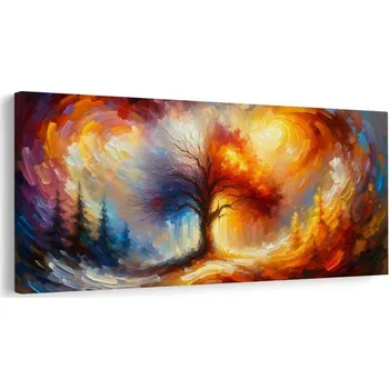 Obraz Dovido Obraz barevný strom života v bouři