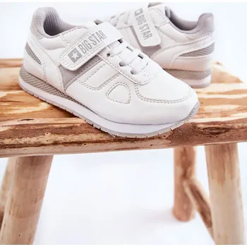 Dámské tenisky Dámské tenisky BIG STAR SHOES BIG STAR SHOES bílá | šedá 2003680