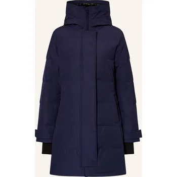 Dámský kabát Canada Goose Dámský Péřový Kabát Shelburne, modrá, 36