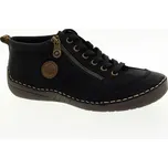 RIEKER Dámský černý kotník 52514-00-365 Velikost 42