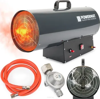 Průmyslové topidlo Plynové topidlo plynový ohřívač 65kW + reduktor PM1032 POWERMAT