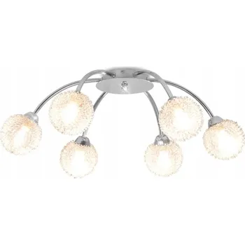 Stropní svítidlo LED 6 x 40W, 57 x 18,5 cm, teplá bílá