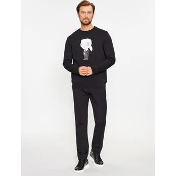 Pánská mikina KARL LAGERFELD Mikina Sweat Crewneck 705071 500951 Černá Regular Fit XL