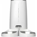 Automatické krmítko pro zvířata Rojeco 4 l v knoflíkové verzi (dvojitá miska)