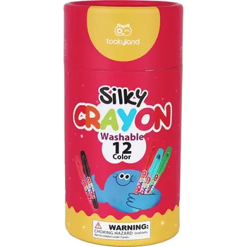 Tookyland - Jemné voskovky smývatelné (12 ks)