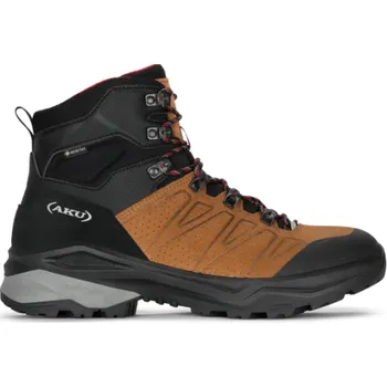 Pánská treková obuv AKU Adapta SD GTX - pánská - hnědá/černá/červená Velikost: 42