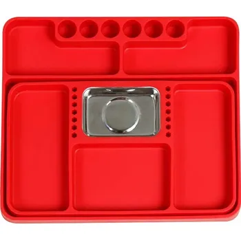 Strend Pro magnetická miska, silikónová, 272x240x25 mm