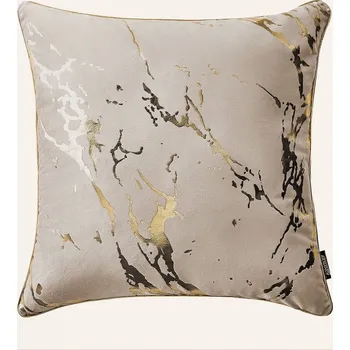 Povlak na dekorativní polštářek Béžové sametové povlečení Lanai 45 x 45 cm