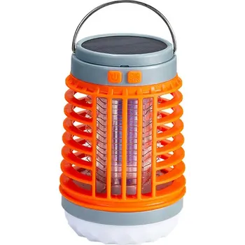 Přípravek proti hmyzu 2v1 LED USB solární lapač hmyzu W890-1 outdoorová lampa