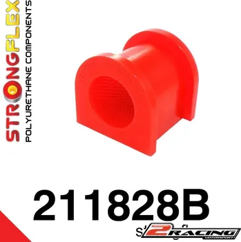Silentblok nápravy Přední stabilizátor silentblok 211828B (Přední stabilizátor polyuretanové lůžko silentblok)
