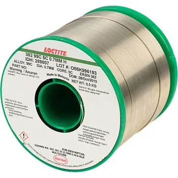 Páječka HENKEL Pájecí drát CRYSTAL 400 - šetrné tavidlo 500g LOCTITE