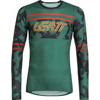 cyklistický dres Pánské cyklistické triko s dlouhým rukávem Leatt MTB Gravity 4.0 teal L