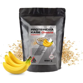 Proteinová Ovesná Kaše VALKNUT 10 x 65 g instantní banánová