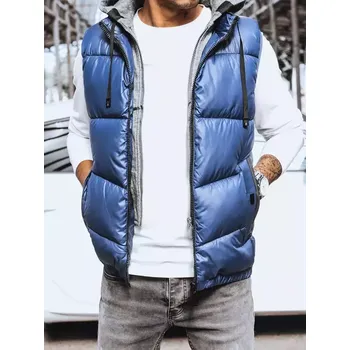 Pánské oblečení Pánská vesta DStreet Blue DStreet černá | modrá | bílá | světle modrá | vícebarevná 1995606