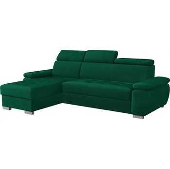 Sedací souprava Rohová sedací souprava Semi Zelená