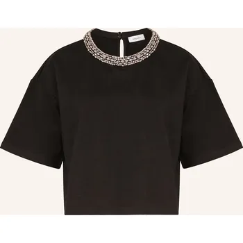 Dámské tričko Darling Harbour Dámské Tričko S Ozdobnými Kamínky, black, 40