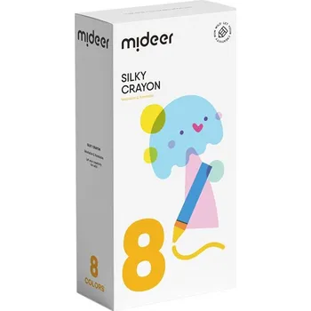 Rychle zasychající hedvábné voskovky 8 ks