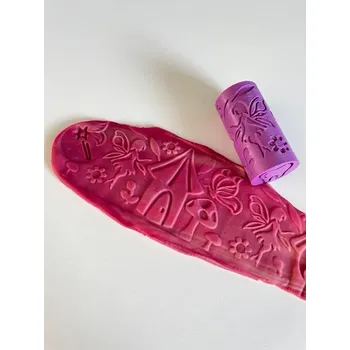 Váleček na těsto Obtiskovací váleček VÍLY