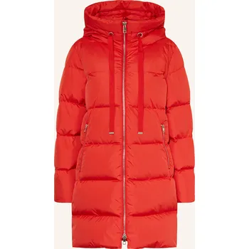 Rich & Royal Dámský Péřový Kabát, červená, 34