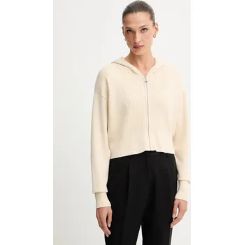 Dámský svetr Kardigan Patrizia Pepe dámský, béžová barva, 2K0339 K207 2K0339.K207 01X, vel. 36