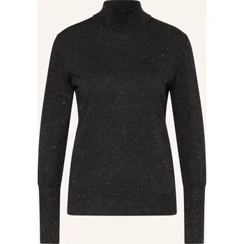 Dámský svetr Peserico Dámský Svetr S Rolákem S Třpytivou Přízí, černá, 36